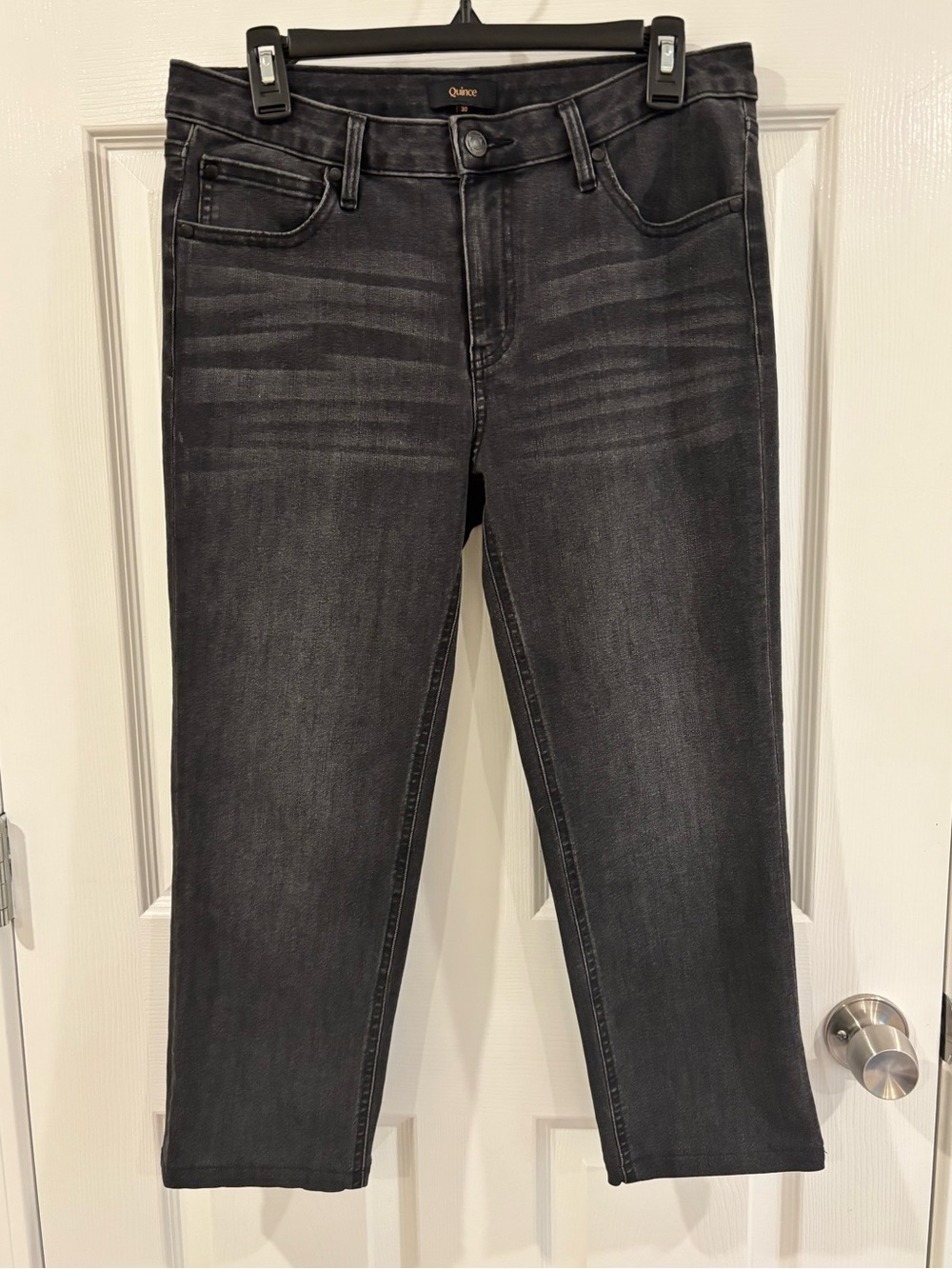 Quince Luna Slim Straight Jeans